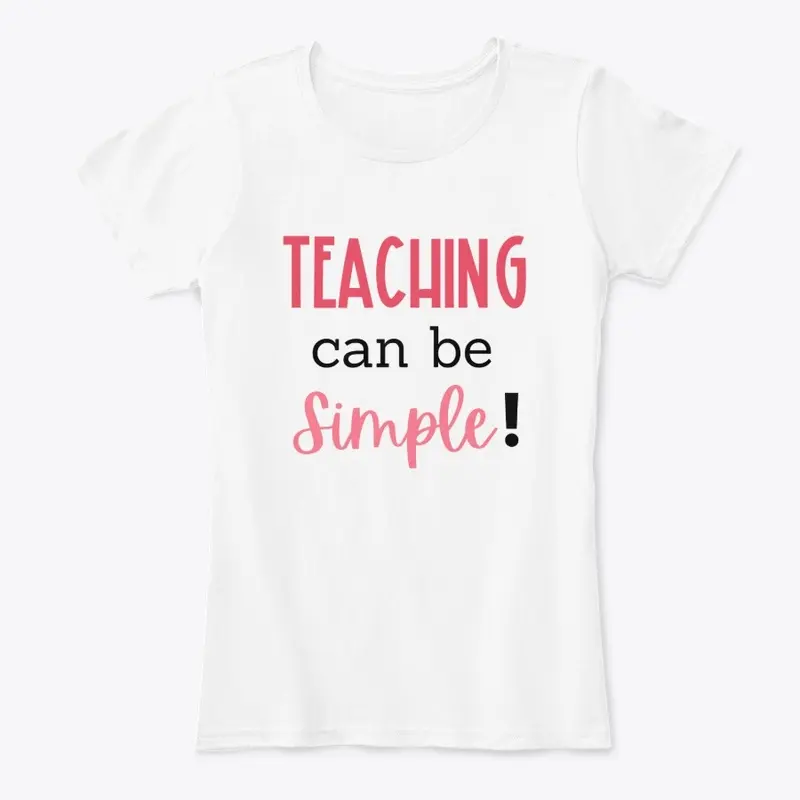 Teaching can be simple!